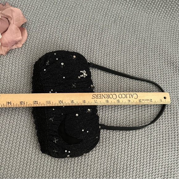 SOLD 🎀 STAUD Starry Night beaded bean bag Constellation Moon & Stars - Picture 12 of 16